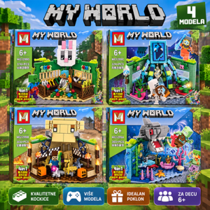 My World kockice Minecraft tema