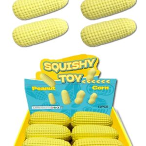 Squishy kukuruz mekana igračka za stiskanje u obliku klipa kukuruza
