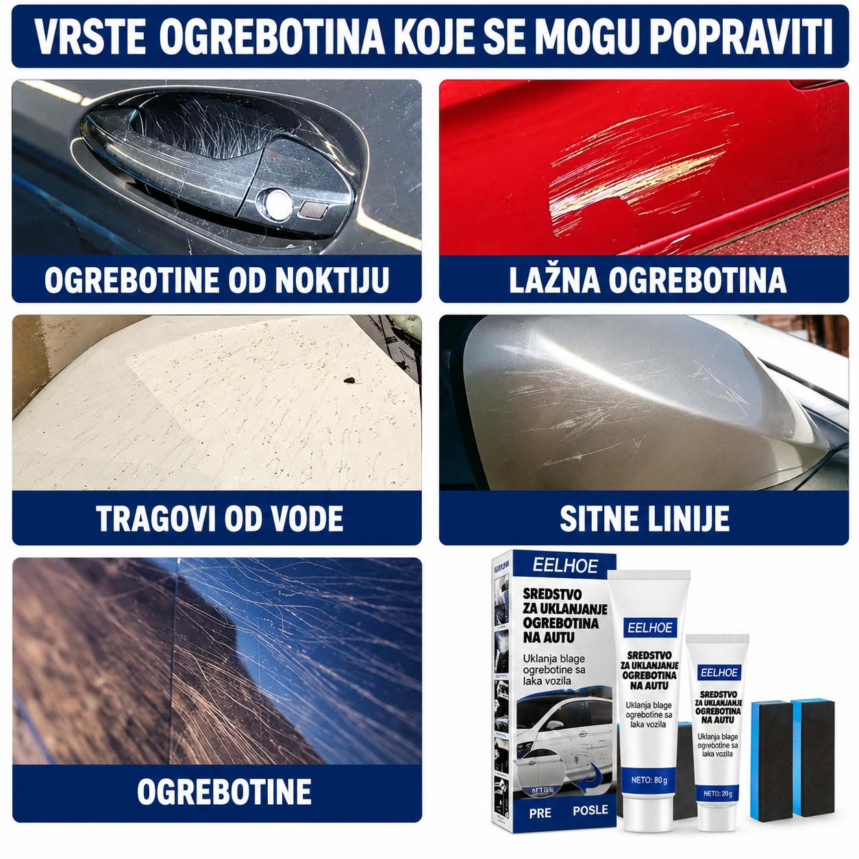 Pasta za poliranje automobila i uklanjanje ogrebotina - Slika 4